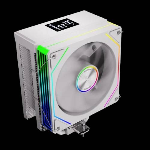مبرد هوائي MAJESTY ARGB Air Cooler for Processor (WHITE)
