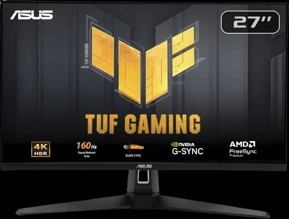 ASUS TUF VG27UQ1A Gaming Monitor 27 Inch Full HD, 1080P, 165Hz (Supports 144Hz)