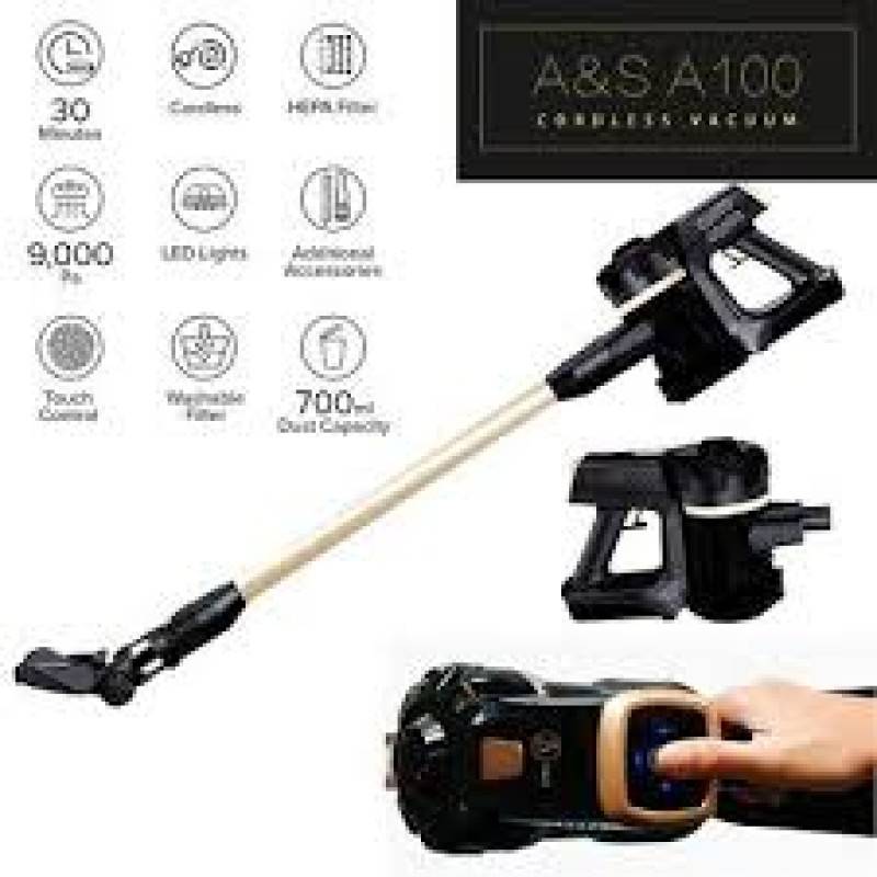 مكنسة كهربائية لاسلكية A&S A100