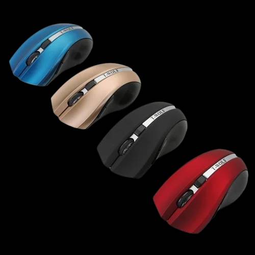 Mouse wireless 2.4 wireless silent mouse (RED-BLUE)
