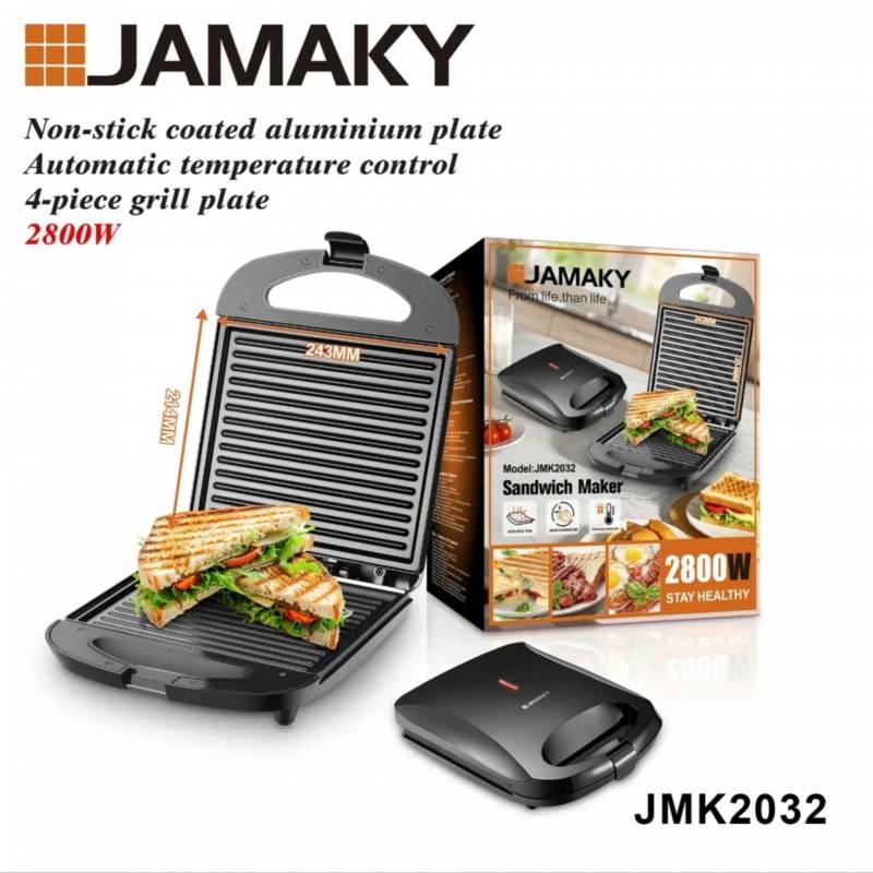 سخانة وشواية JAMAKY JMK2032