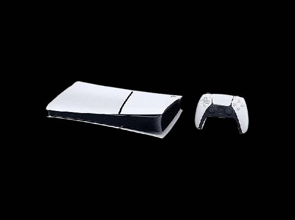 ps5 slim 1TB مع سواقة مع قبضة أورجينال قابل للبكج