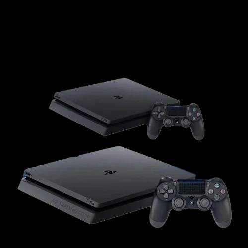 Ps4 slim 1T Open Box مع قبضة) ومعدلة على ألعاب جاهزة)
