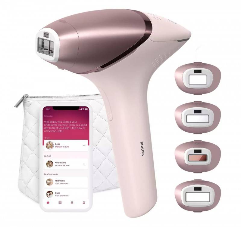 جهاز ازالة الشعر بالليزر من فيليبس Philips Lumea Series 9900 – الإصدار الثاني عشر