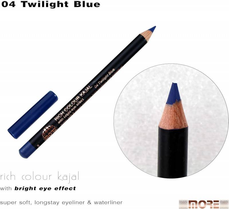 قلم كحل للعين MORE Rich Colour Caring Kajal - أزرق شفقي