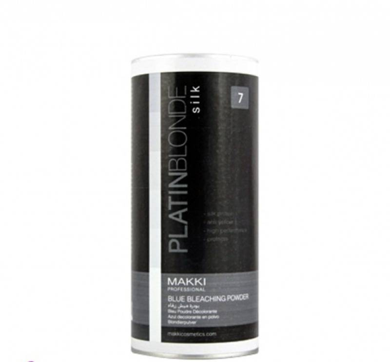بودرة ميش زرقاء 500 غ Makki Blue Hair Bleaching Powder Box