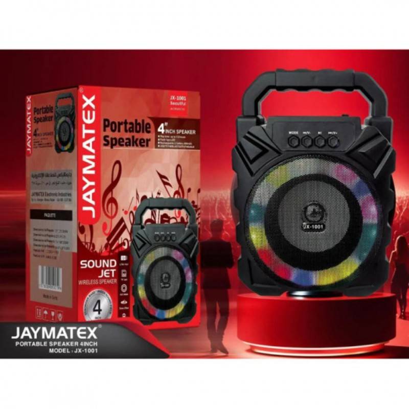 سبيكر بلوتوث 4 انش JAYMATEX JX-1001