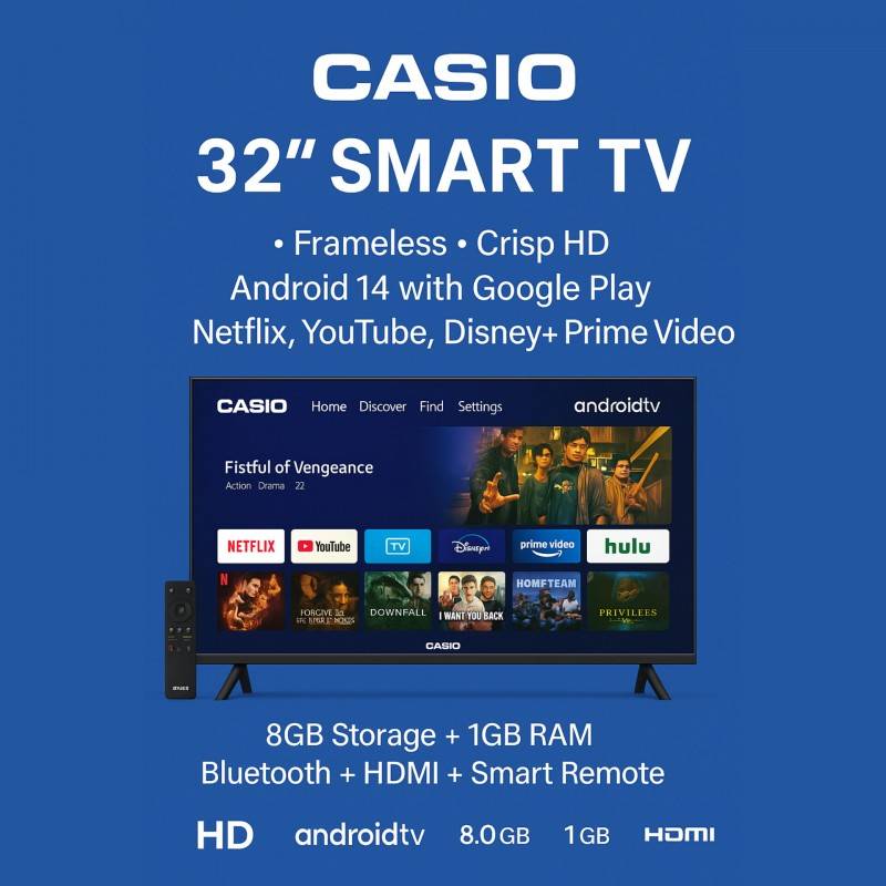 شاشة كاسيو CASIO 32" HD