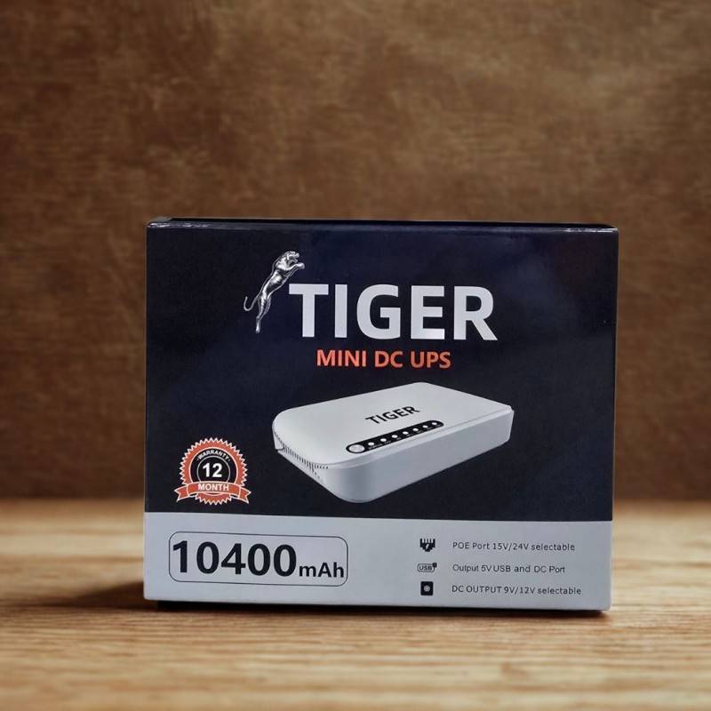 بطارية راوتر TIGER MINI DC UPS _10400mAh