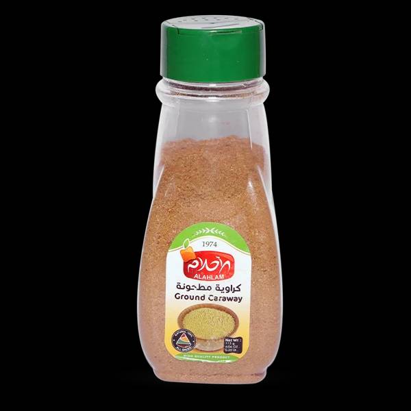 كراوية مطحونة 115غ بلاستيك
