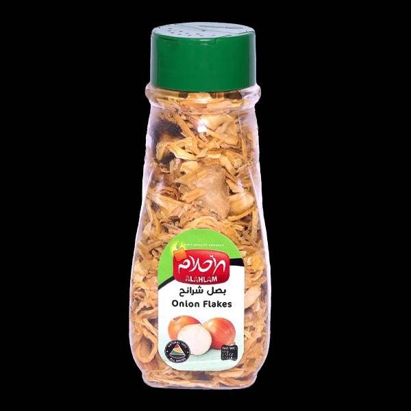 بصل شرائح 125غ بلاستيك