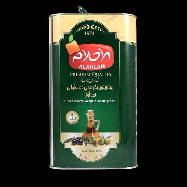 زيت زيتون 4000مل عبوة معدنية