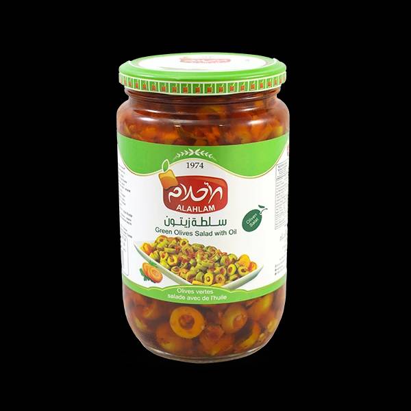 سلطة زيتون 675غ مطربان زجاج