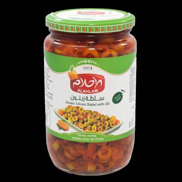 سلطة زيتون 575غ مطربان زجاج
