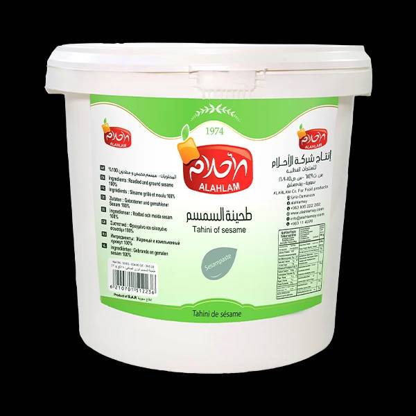 طحينية السمسم 18كغ بلاستيك
