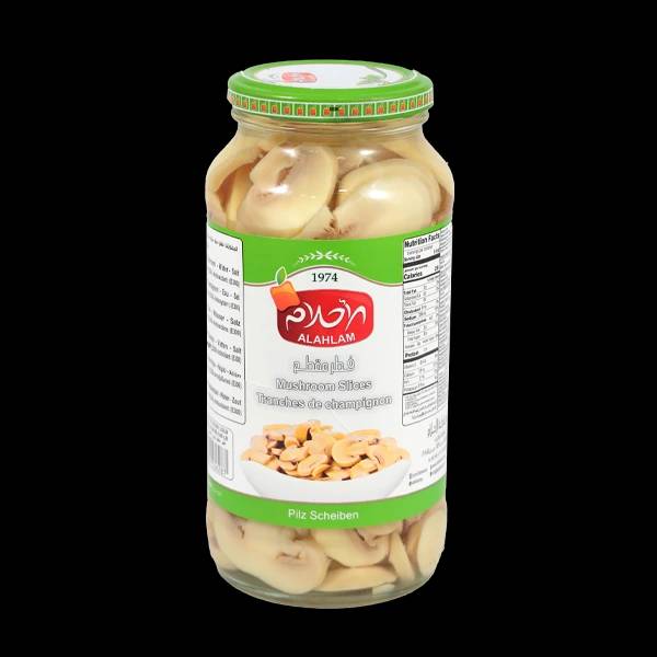 فطر مقطع 300غ زجاج