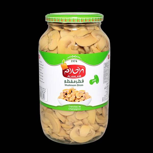 فطر مقطع 800غ زجاج