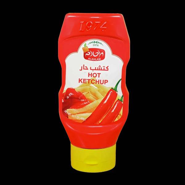 كتشب حار 450 غ عبوة بلاستيك