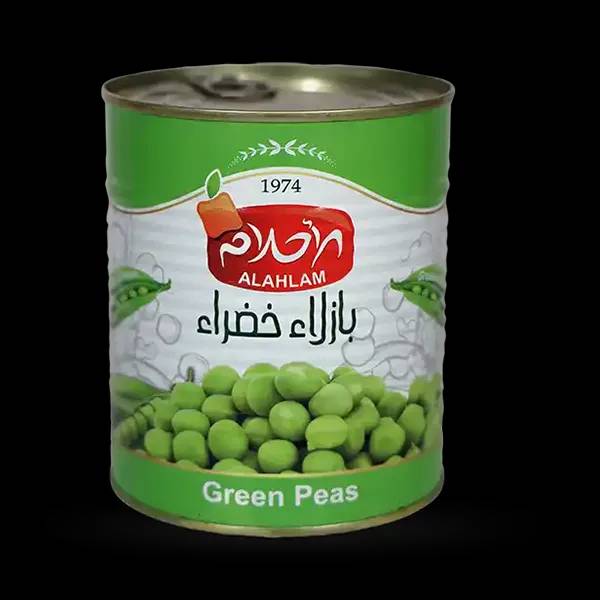 بازلاء خضراء 450غ معدن