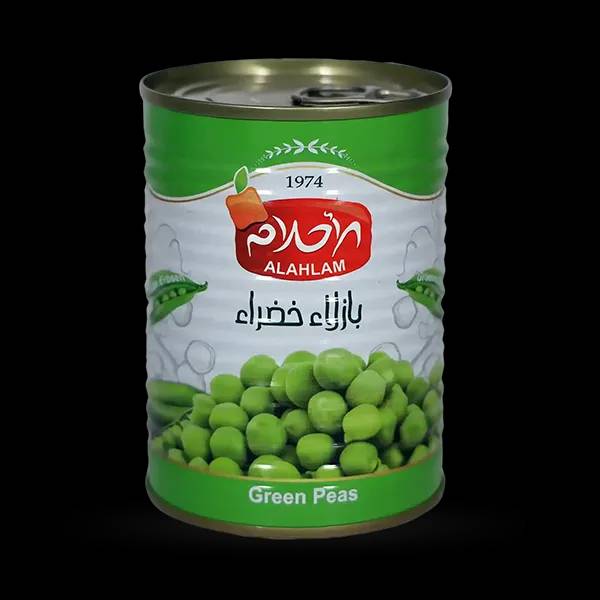 بازلاء خضراء 200غ معدن