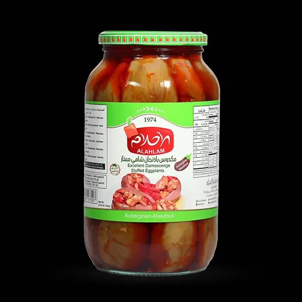 مكدوس 1250غ مطربان زجاج