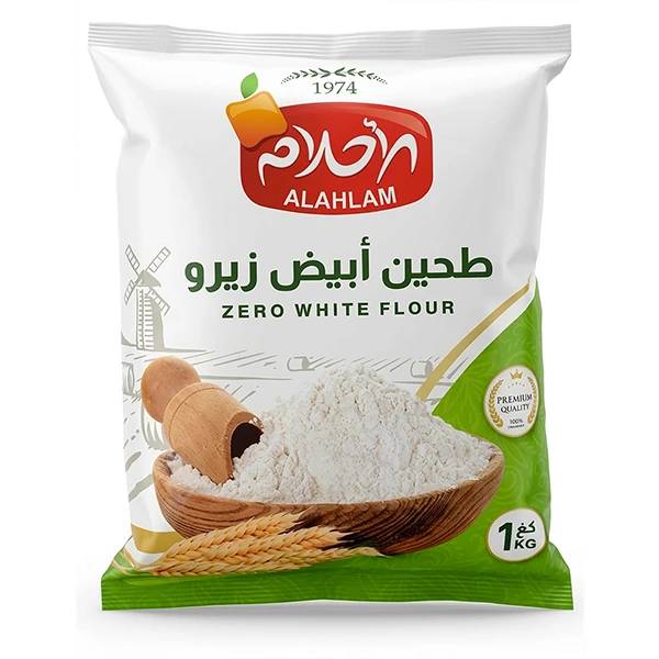 طحين ابيض 1000غ نايلون
