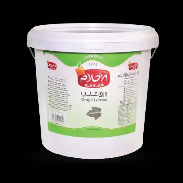 ورق عنب 5000غ سطل بلاستيك