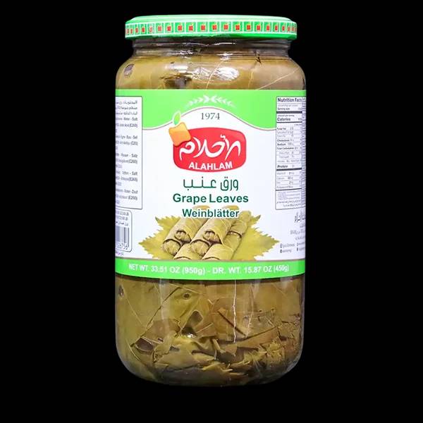 ورق عنب 450غ مطربان زجاج