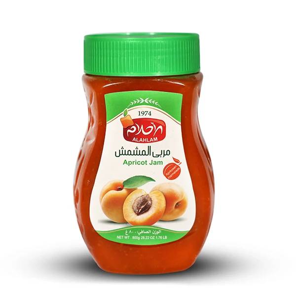مربى مشمش ناعم 800غ بلاستيك