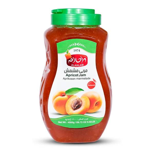 مربى المشمش 4500 غ بلاستيك