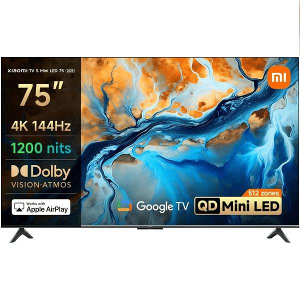 شاشة شاومي 75 انش TV S Mini LED 75 2025