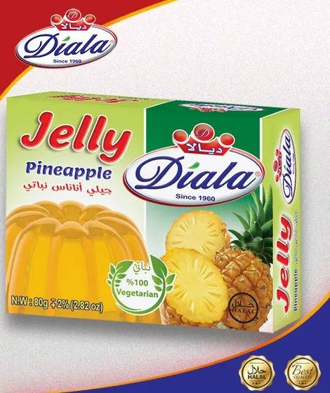 جيلي أناناس نباتي