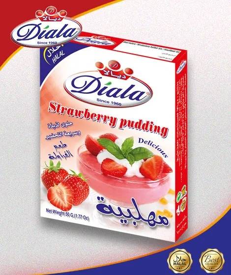 مهلبية بطعم الفريز