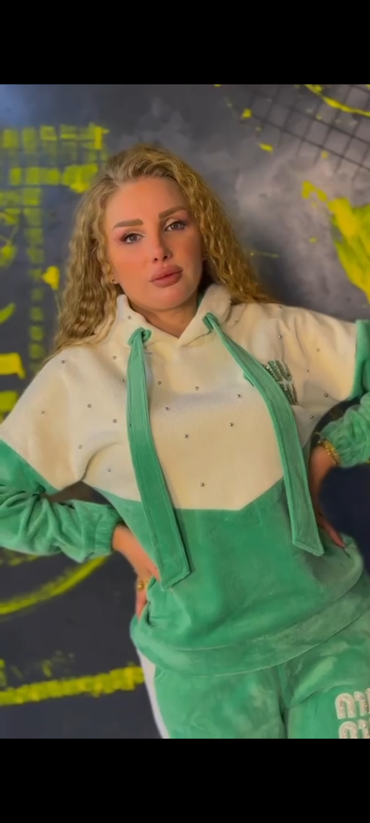 بيجاما miu miu مخمل