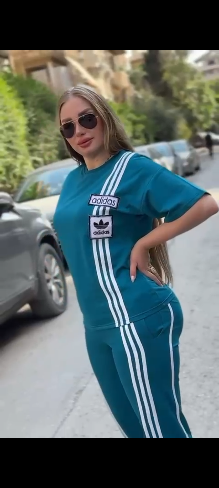 طقم رياضي addidas