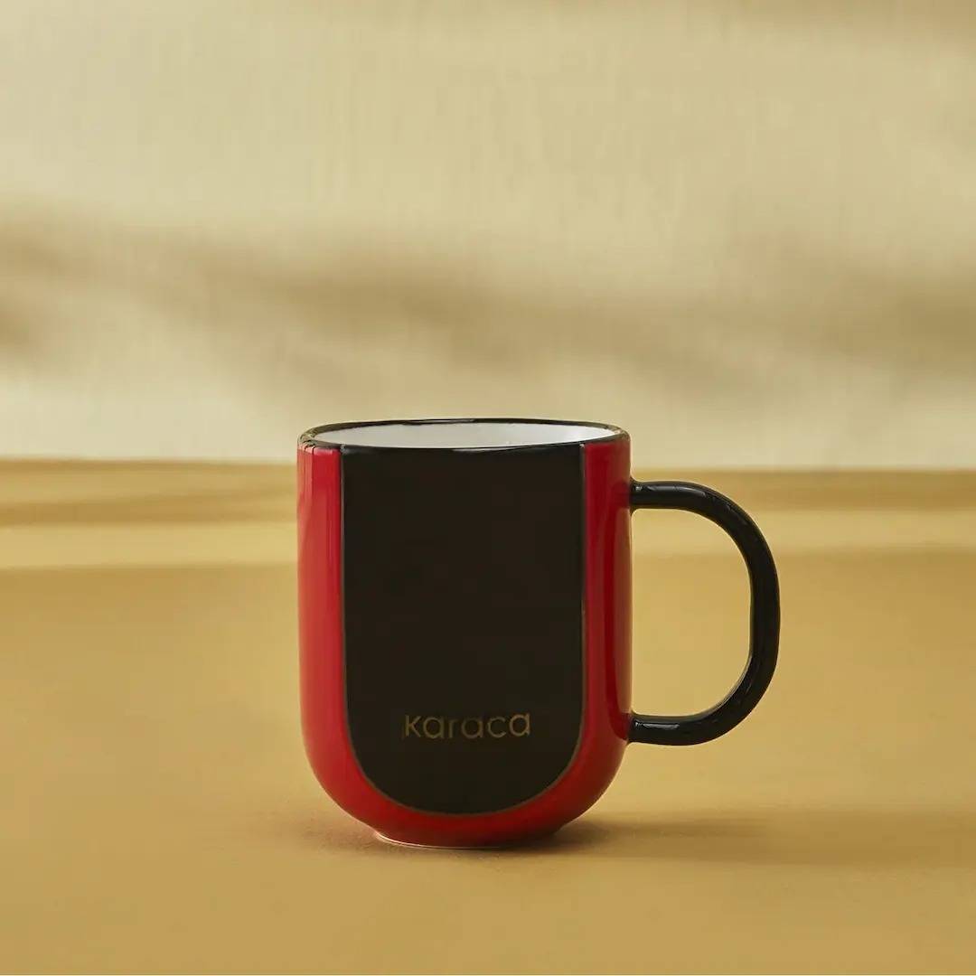 كوب شاي وقهوة 180 مل أحمر
