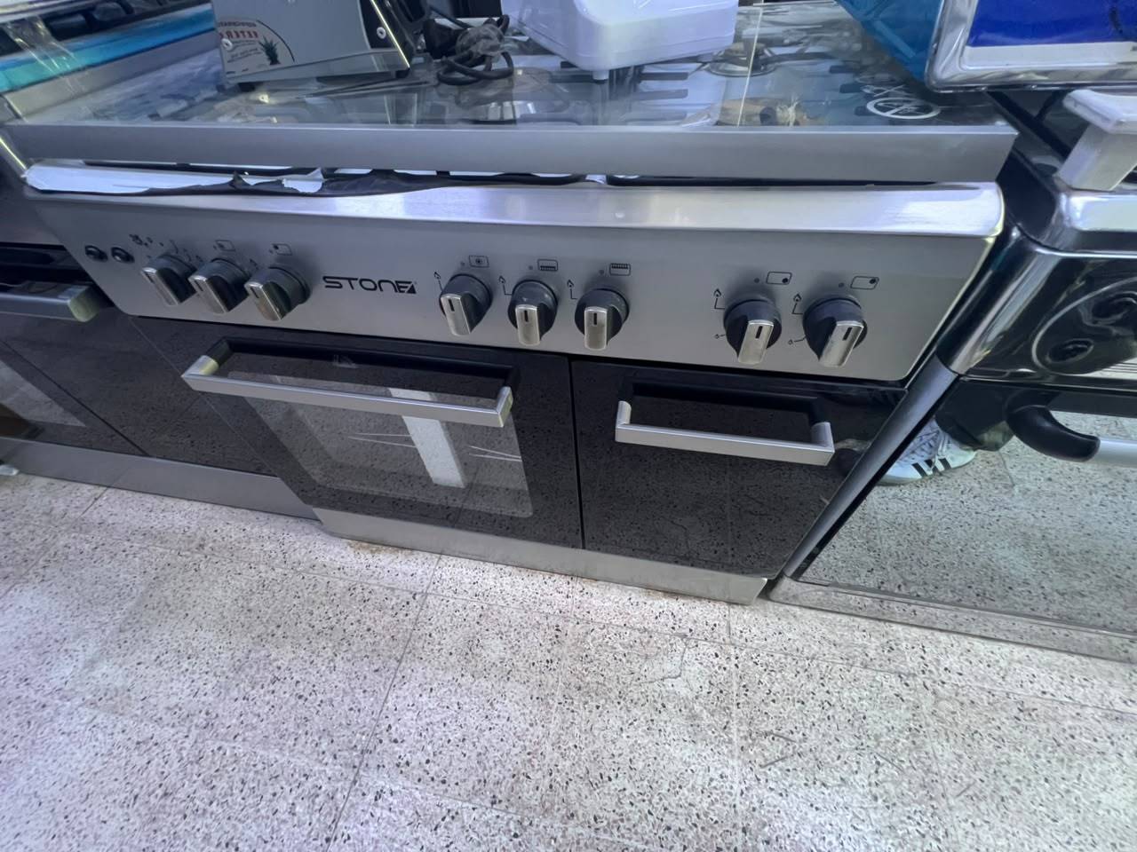 فرن مع غاز 
