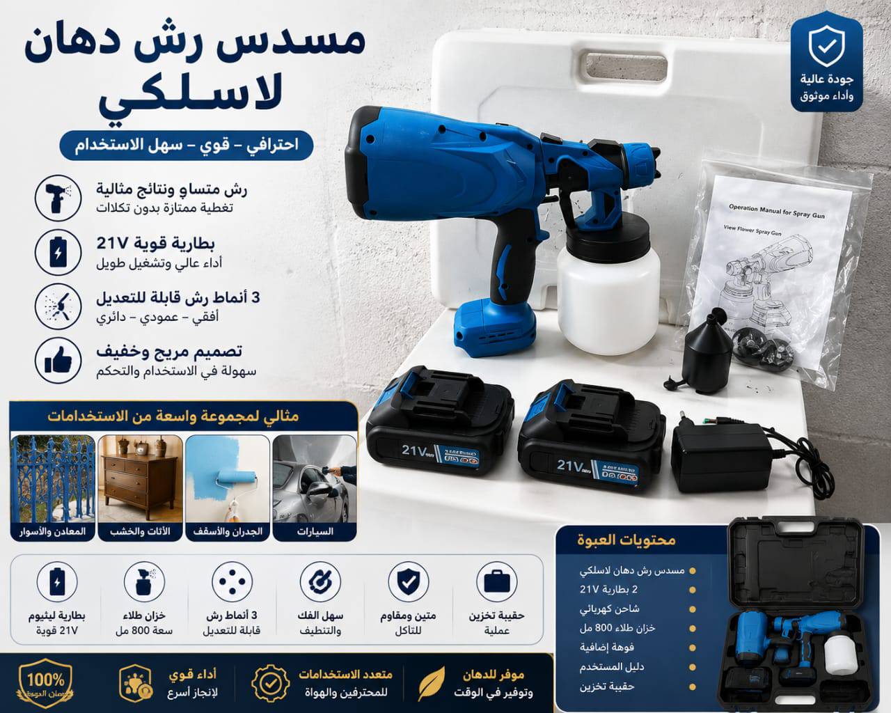 مسدس رش  دهان