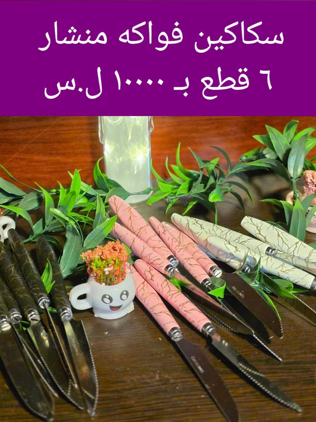 سكاكين فواكه منشار