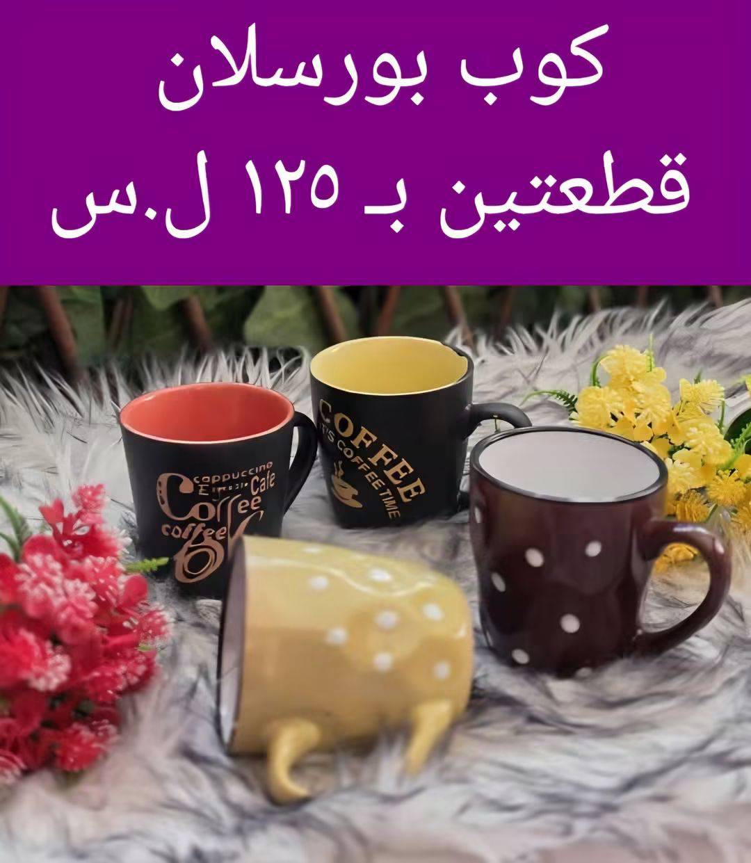 كوب بورسلان 