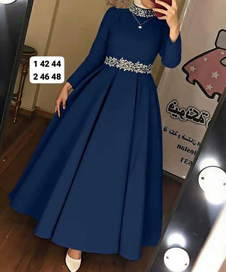 فستان كريب