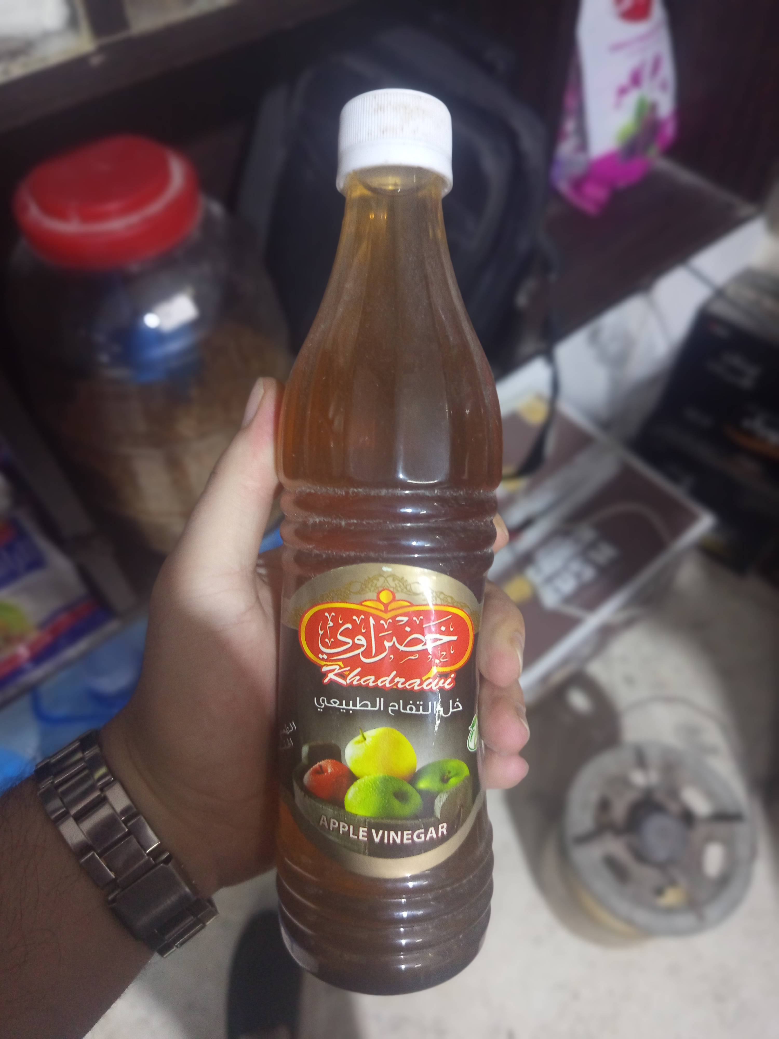 خل تفاح الخضراوي 