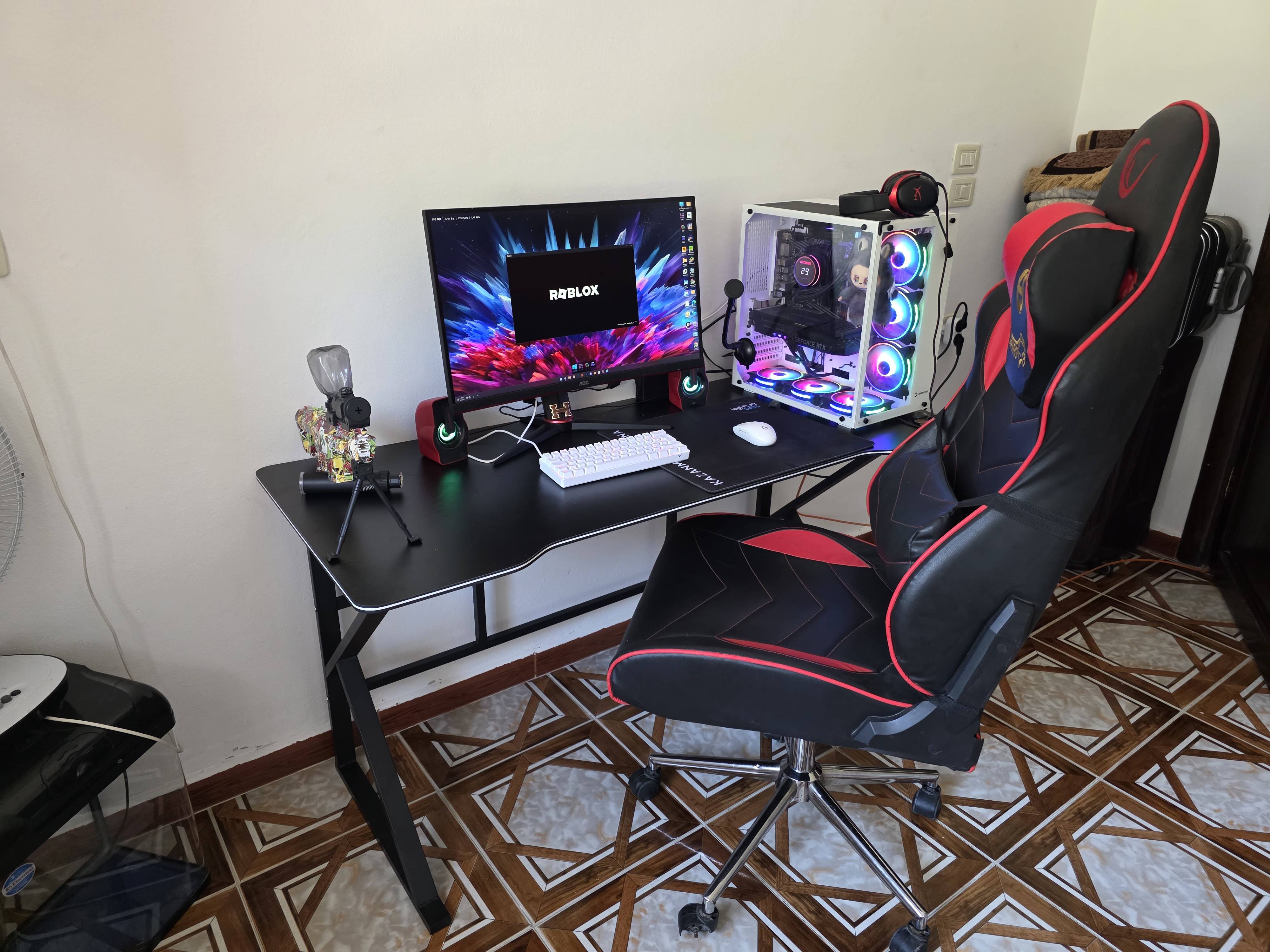 كمبيوتر كامل من كل شيء وحش للالعاب والتصميم 