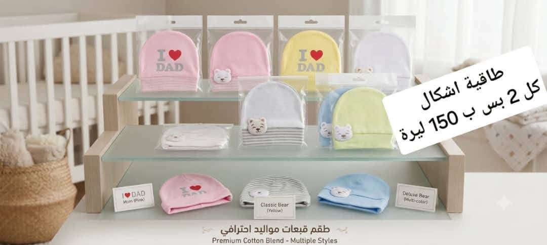 طاقية اطفال 