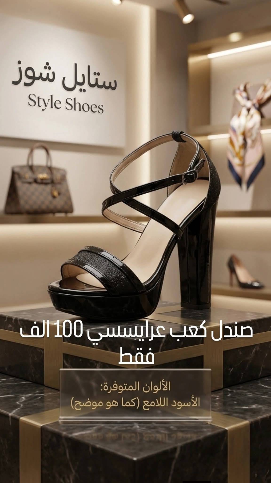 حذاء كعب 