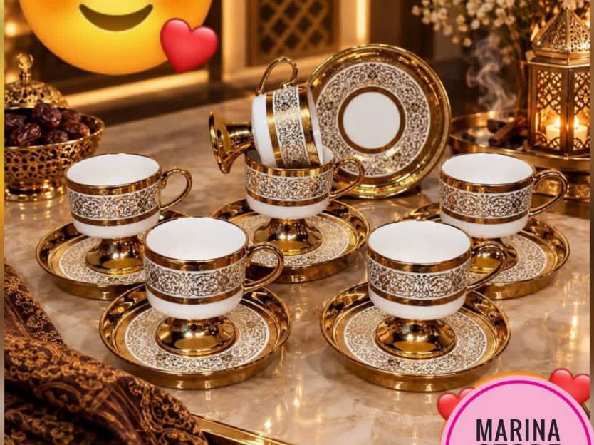 طقم فناجين 