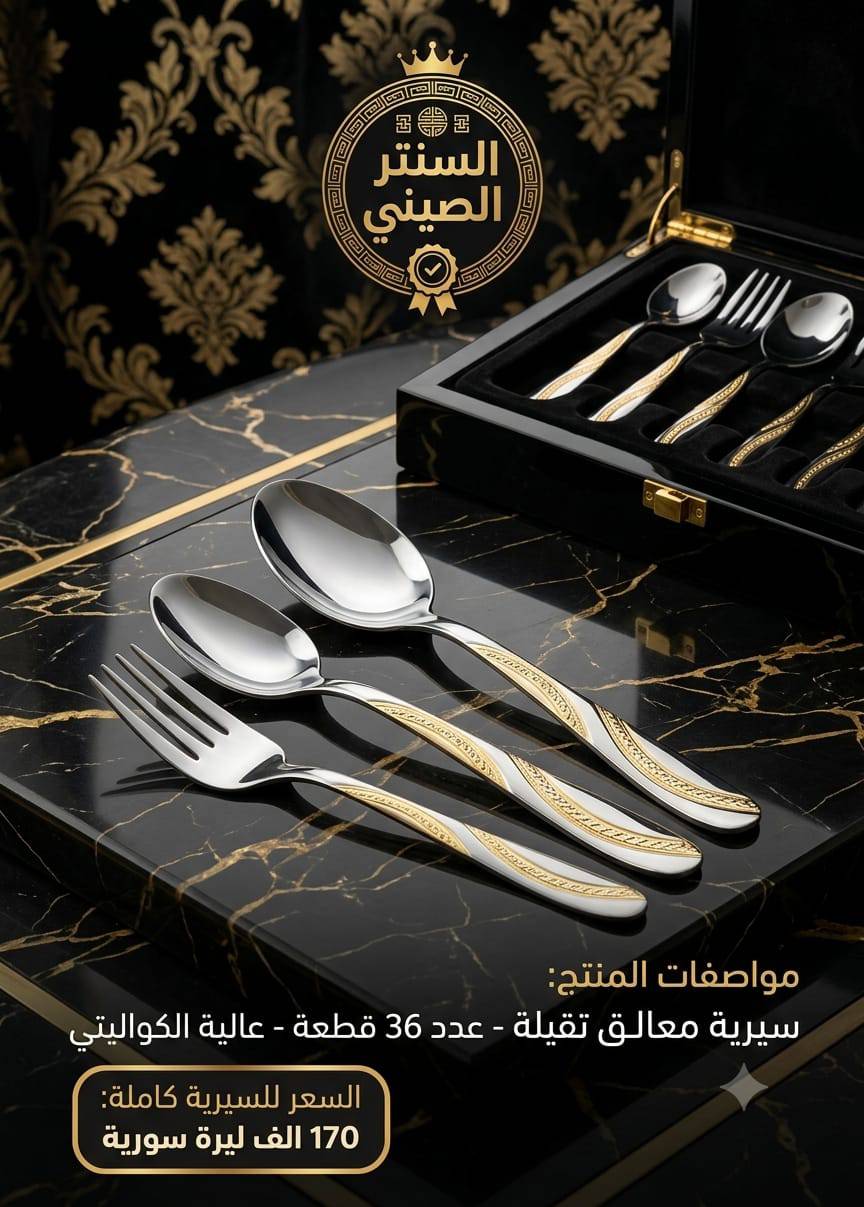 طقم معالق 