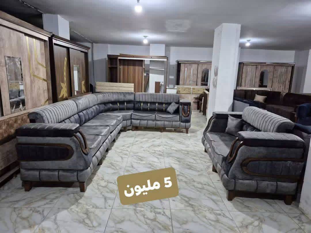 طقم كنبايات لف زاوية 