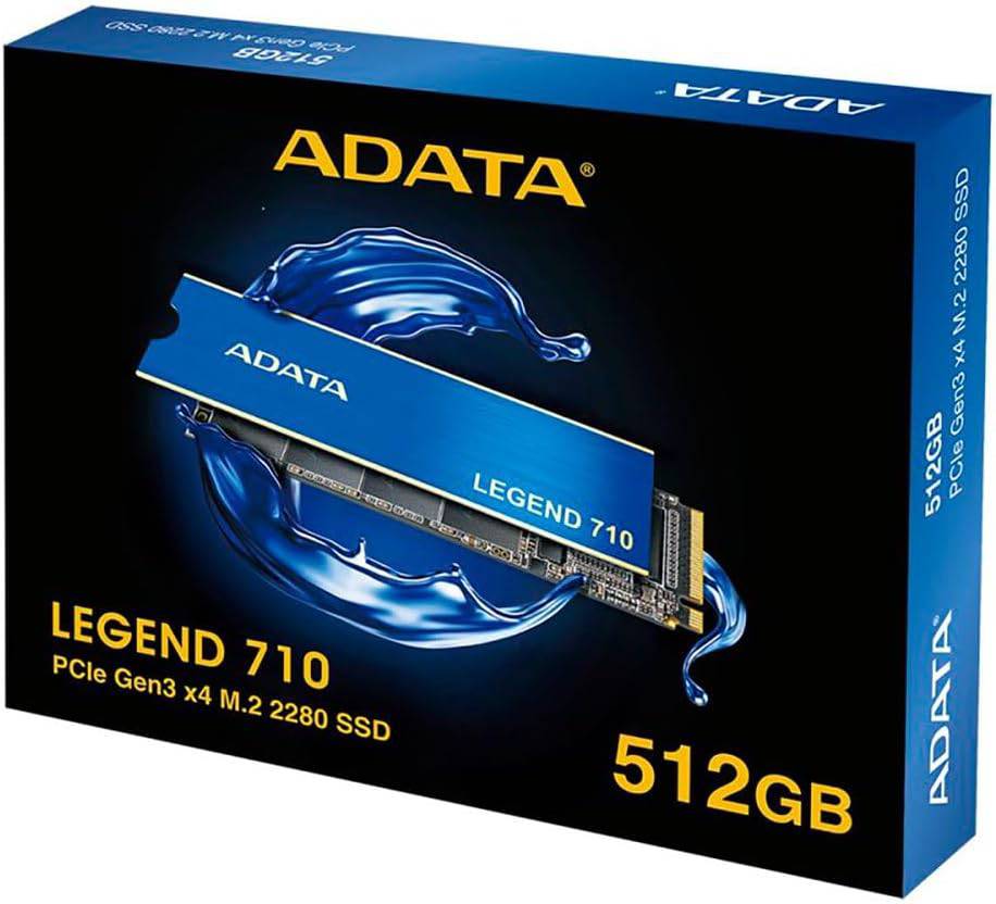ADATA SSD Legend 710 M.2 512GB PCIe Gen3x4 2280