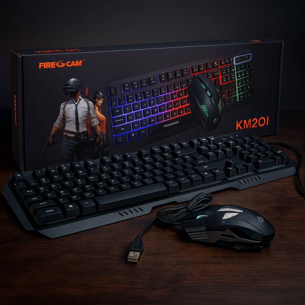 Firecam Km201 Gaming Keyboard & Mouse
